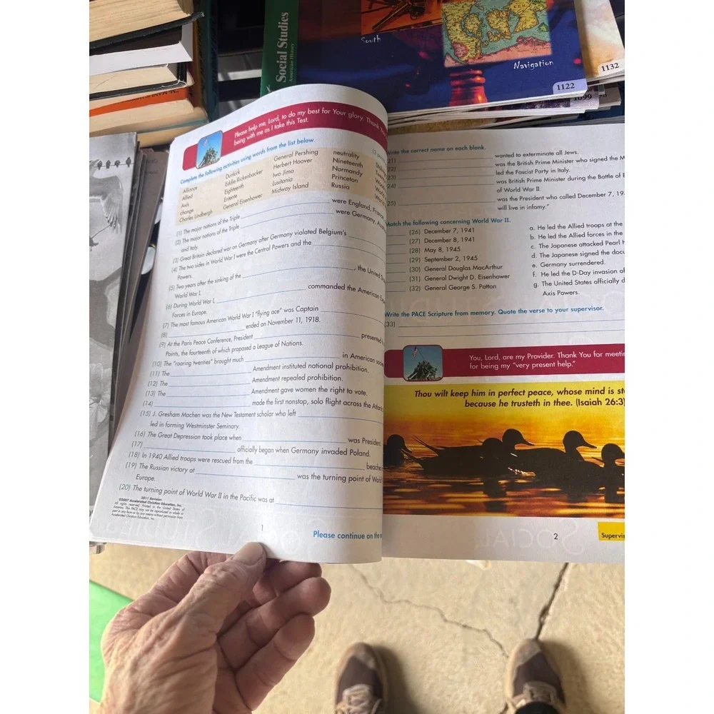 ACE Social Studies 1131   homeschooling workbook